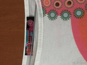 NOVÉ DESIGUAL originál white damske tricko M/L - 6