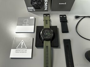 Garmin Fenix 7X Sapphire Solar Carbon Gray DLC Titanium - 6