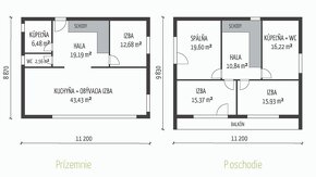 DREVODOM - NÍZKOENERGETICKÝ 4 izbový, okr. Topoľčany - 6