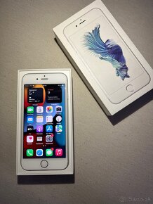 Apple iPhone 6s 64gb Silver - TOP STAV - 6