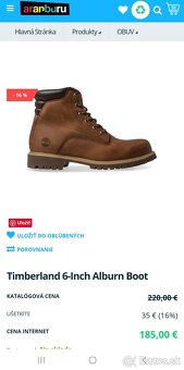 Timberland 6 Inch Alburn Boot - 6