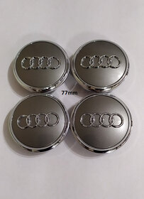 AUDI - stredové krytky disku 61mm, 68  a 77mm - 6