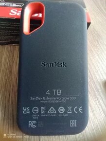 4TB SanDisk Extreme Pro Portable SSD s uzamknutim na kod. - 6