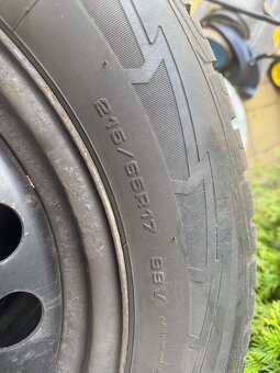 Zimná sada originál  Tiguan Goodyear 215/65r17 - 6