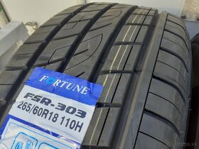 Nová sada letných pneumatík 265/65R17 + 265/60R18 - 6