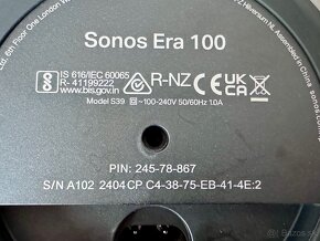 Predám reproduktor Sonos Era 100 black - 6