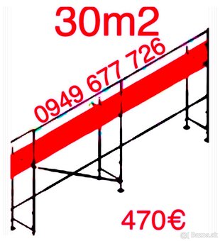Predám stavebné lešenie certifikovane pozinkované - 6