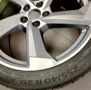 Audi R20 + 255/40R20 XL 101Y AO alu disky plus pneumatiky - 6