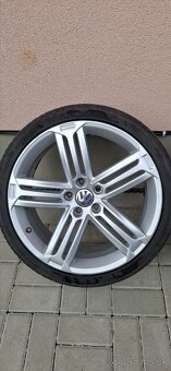 Disky 5x112 R19 VW Talledega s letnými pneu - 6