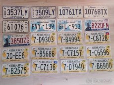 Americké SPZ Licence plate  originál použité stare znacky - 6