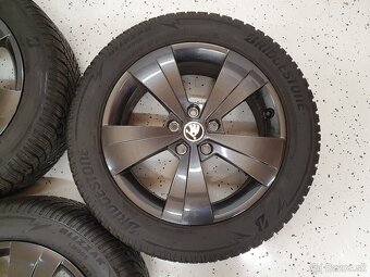 Zimná sada 215/55 r17 + Alu Škoda Triton 5x112 - 6