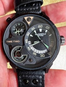Pánske hodinky Overfly Analog Black E3065L-DZ2HCH - 6