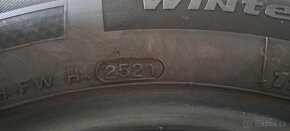 Predám 4ks jazdené 195/65r15-91H Hankook skoro nové - 6