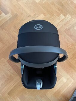 CYBEX Cloud T i-Size Plus Platinum Sepia Black vajíčko - 6