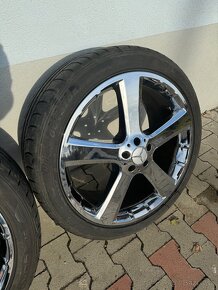 Chromové disky mercedes GL/ML 22” - 6