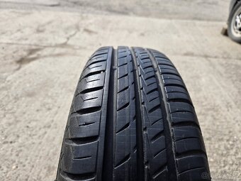 Plechové disky 4x100 + letné pneu 165/70r13 - 6