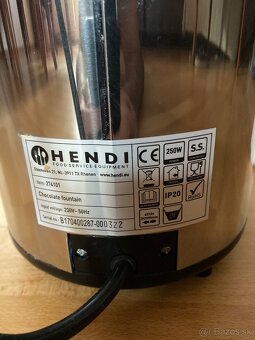 Čokoládová fontána fondue - HENDI 274101 - 6