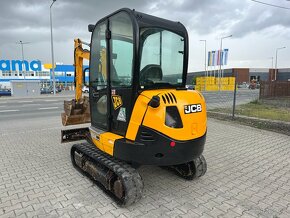 Minibager minirypadlo JCB 8026 CTS, rychloupinak aj 3 lizice - 6