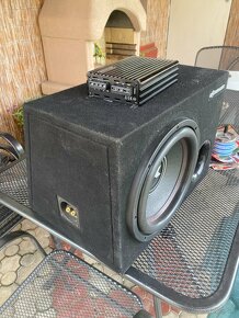 30cm EXCURSION Subwoofer 400W + zosilňovač EXCURSION HXA-1K - 6