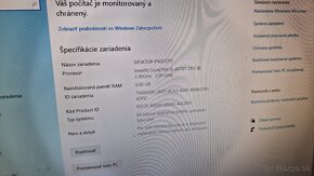 Výborný All In One PC Lenovo - intel i5, 8GB ram, 120GB SSD - 6