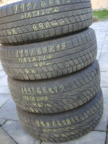 195/65R15 Matador Nordica 1sada- 4kusy, zimné . - 6