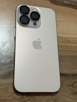 Predám Apple IPhone 16 PRO 128GB Dezert Titan Stav nového - 6