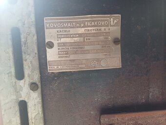 Pec, kachle U8. 8kw - 6