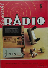 Amatérské Radio 1990 Ročník XXXIX / IL - 6