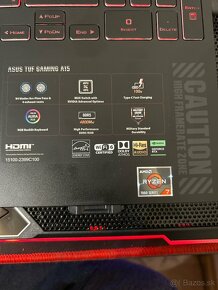 Asus TUF gaming A15 - 6