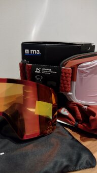 Burton | Anon Optics | M3 MFI | Brick Red | SKI/SNB okuliare - 6