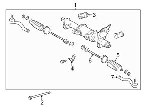 Elektricky posilovac riadenia - Lexus ND 4420030740 - 6