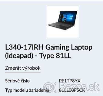 Herný notebook 17", i5, GTX, 16GB, 1TB M.2... - 6