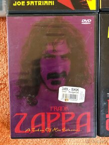 Hudobné DVD - Metallica, Queen, Frank Zappa, Eric Clapton - 6