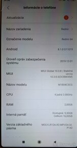 Xiaomi redmi 6a  2/16GB - 6