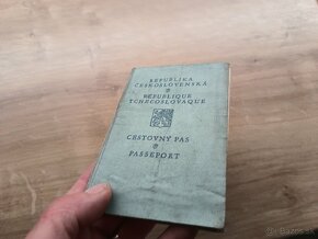 Cestovný pas 1928 Poprad, 1.republika - 6