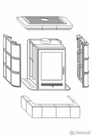Kachľová pec - krb - 6