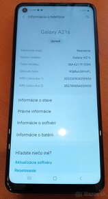 veľký 6,5 HD+ zachovalý Samsung Galaxy A21S 4GB/64GB - 6