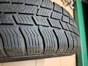 Predám plechové disky 4x100 r15 zimné pneumatiky 175/65 r15 - 6