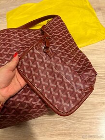 Goyard kabelka Bohéme Hobo - burgundy (GO2) - 6