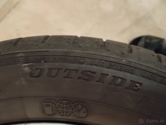 predám Pneumatiky DUNLOP 185/60 R15 s diskami - 6
