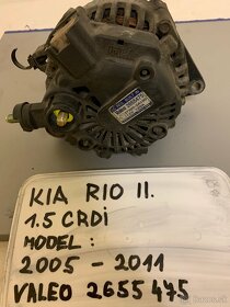 Kia Cerato 2004-2007, Kia Rio 2002-2011, Kia Pregio - 6