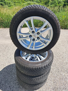 Elektróny Anzio 5x114,3 + Zimné Continental 205/55 R16 - 6