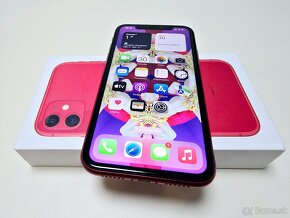 APPLE IPHONE 11 64GB RED ,Baterka 100% - 6