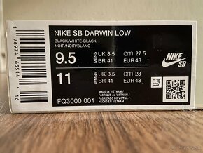 Nike SB Darwin Low Supreme Black - 6