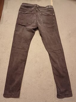 Pepe Jeans tmavošedé slim fit strečové - 6