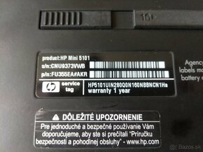 predám základnú dosku z netbooku Hp mini 5101 - 6