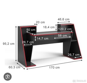 Herný PC stôl - 6