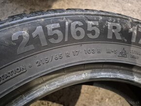 215/65 r17 zimné 2 ks SEMPERIT dezén 8,7 mm DOT2023 - 6