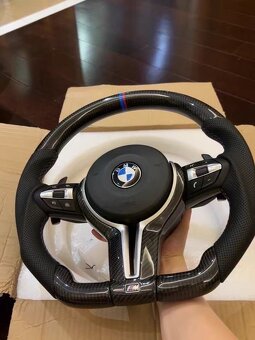 Karbonovy novy volant BMW , M komplet s airbagom a F1 - 6