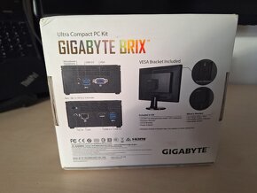 Mini počítač Gigabyte Brix  Intel J3455 - 6